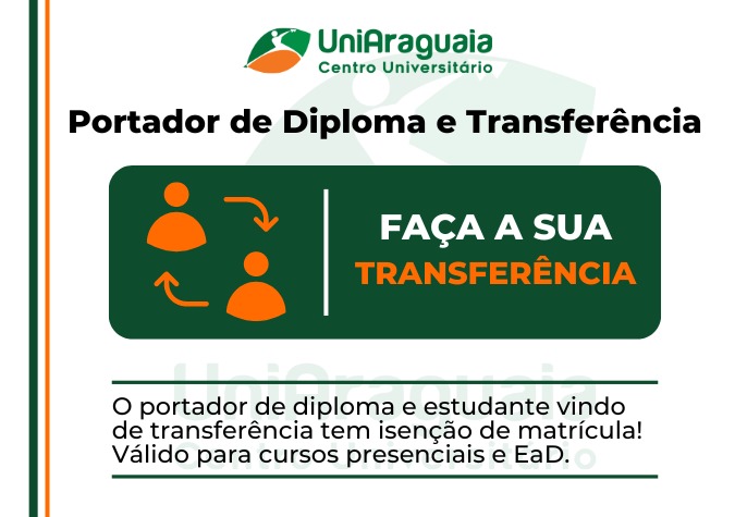 UniAraguaia - TRANSFERÊNCIA