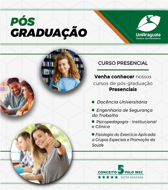 UniAraguaia - Pós-Graduação - Presencial
