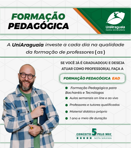 UniAraguaia - Segunda Licenciatura - Pedagogia